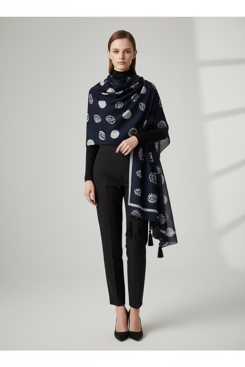 Vision Tassel Scarf