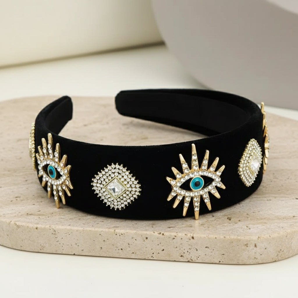 Evil Eye Head Band