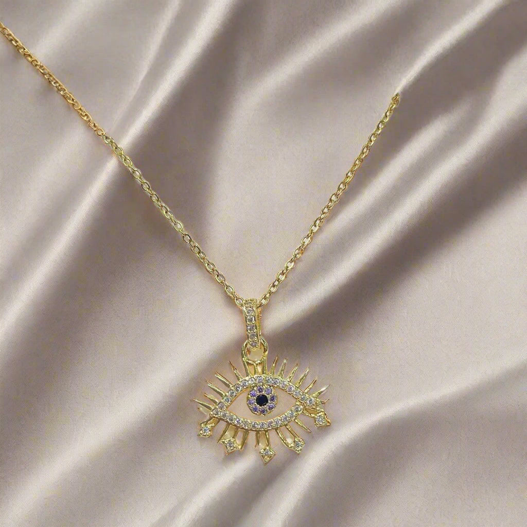 Loop Drop Earrings with Necklace