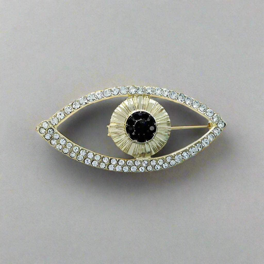 Radiant Eye Brooch