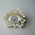 Starlit Shield Brooch