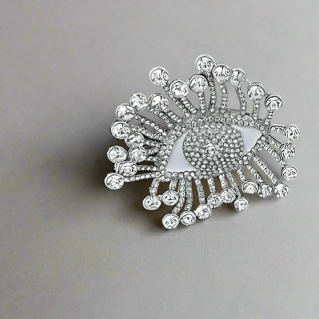 Starlit Shield Brooch