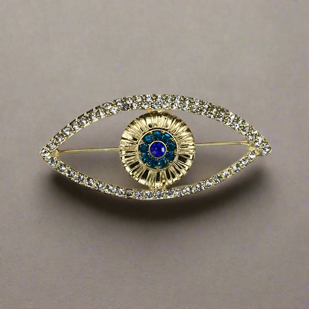 Radiant Eye Brooch