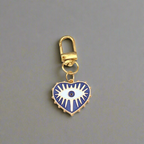 Heart Pop Evil Eye Keychain