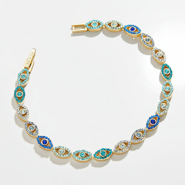 Celestial Blue Evil Eye Bracelet