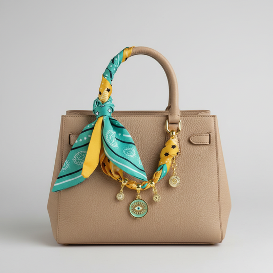 Boho Charm Evil Eye Scarf