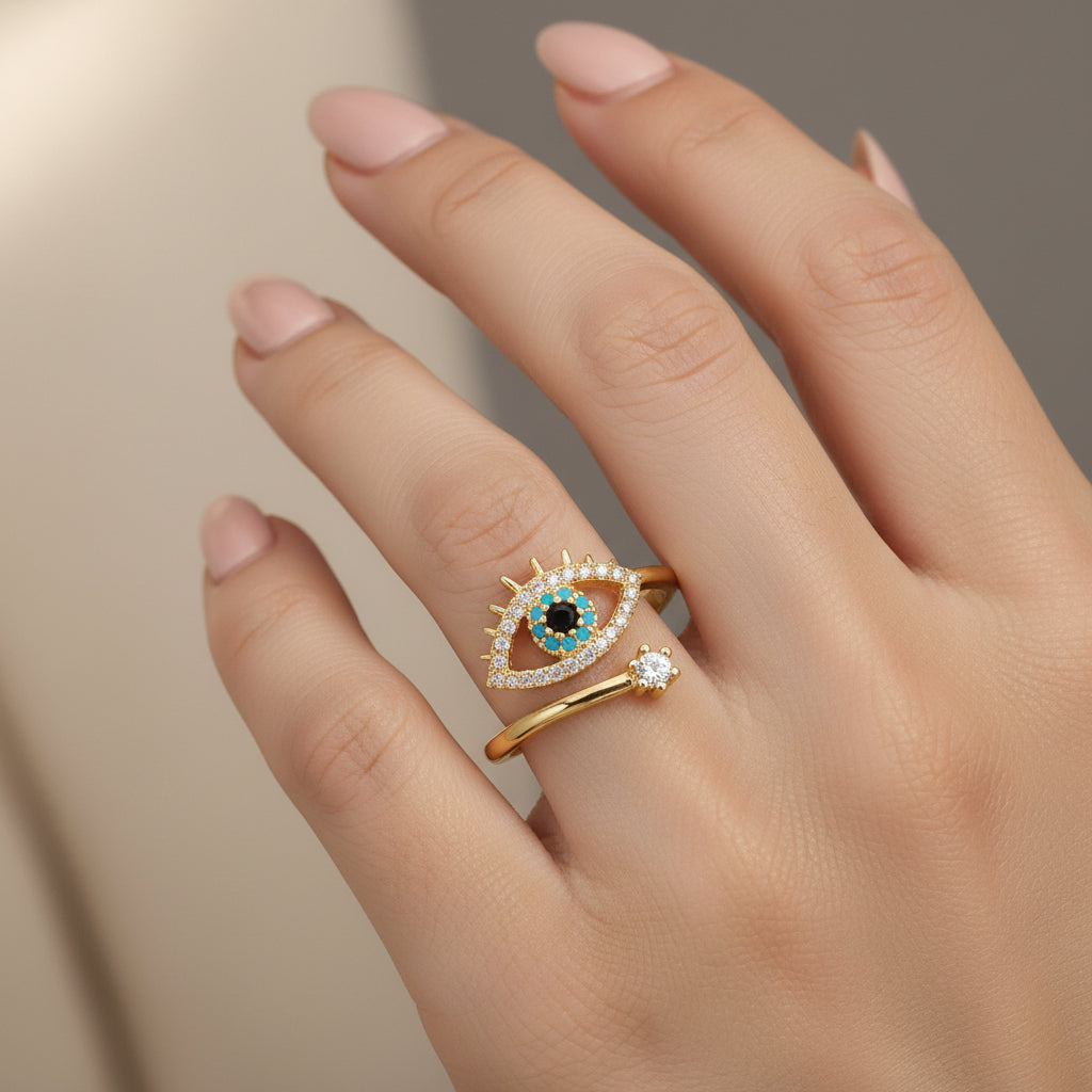 Bague "Good Vibes Only"