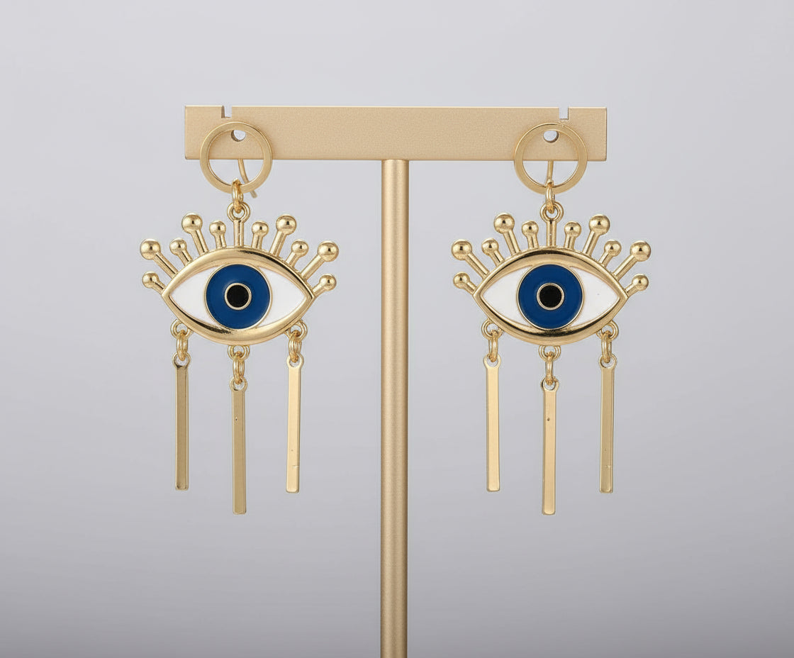 Halo Dangle Earrings