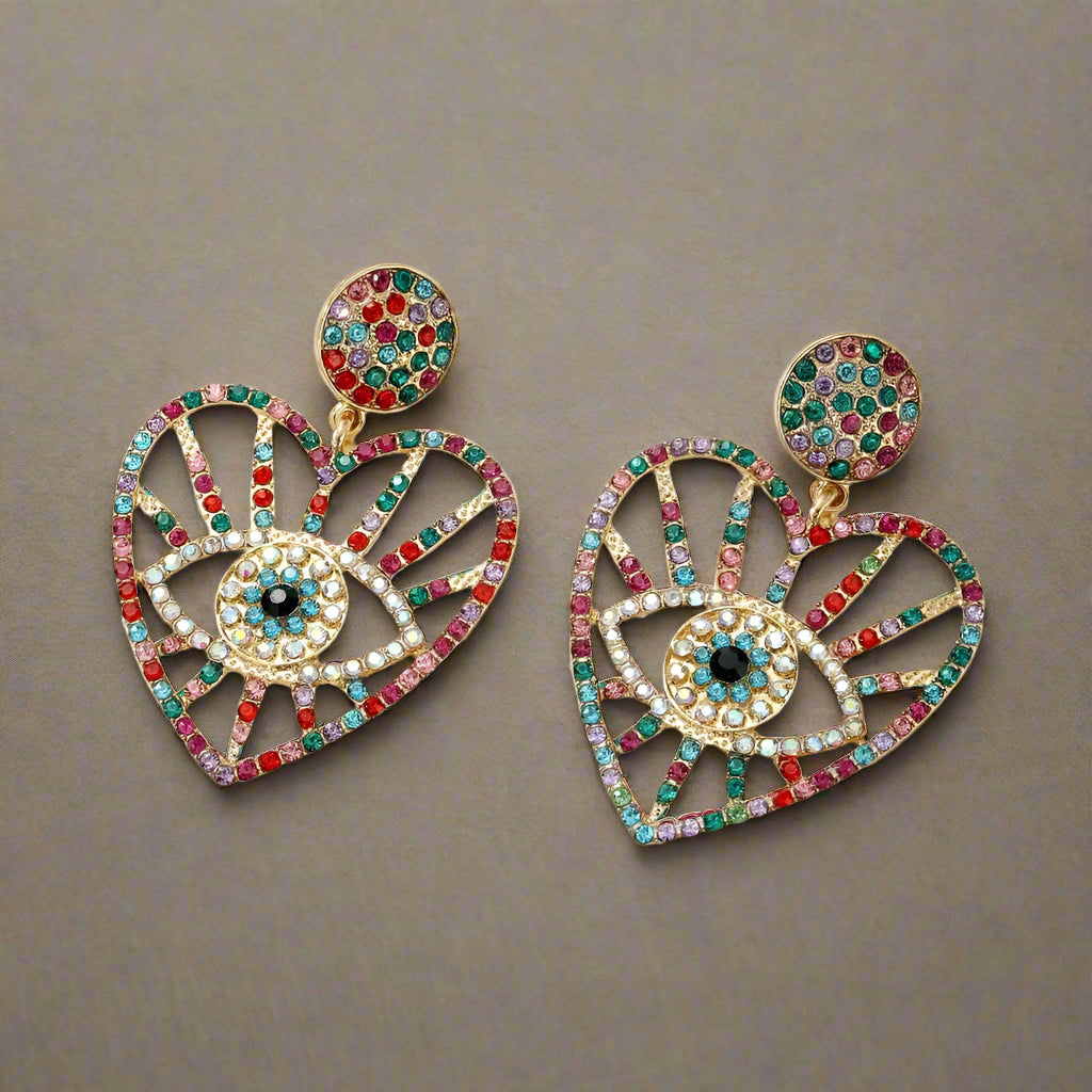 Heart Gaze Earrings