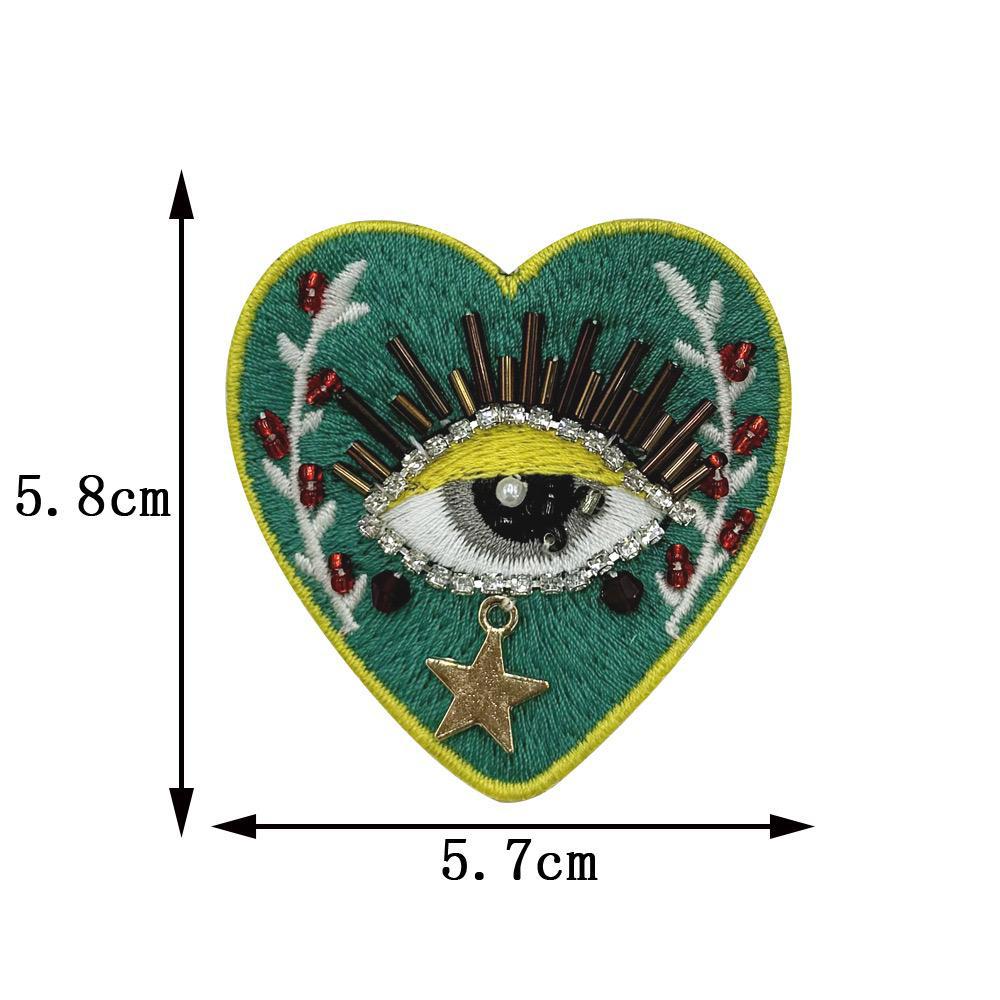 Fabric Patches- Evil Eye